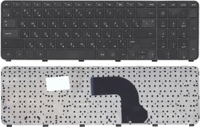 Фото 1/2 Клавиатура для ноутбука HP Pavilion dv7-7000 черная с рамкой