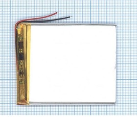Аккумулятор универсальный 3x53x60 мм 3.8V 900mAh Li-Pol (2 Pin)