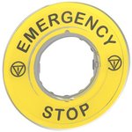 Маркировка 3D "EMERGENCY STOP" SchE ZBY9320