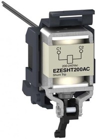 Фото 1/2 EZESHT200AC, Расцепитель независимый Schneider Electric EZC250 200-240В переменного тока EZESHT200AC