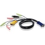 2L-5305U, КВМ-кабель USB для соединения с ПК HDB USB и аудио