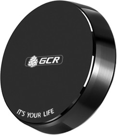 Фото 1/4 GCR-53577, GCR Комплект держатель магнитный для ванной комнаты + пластина, BLACK