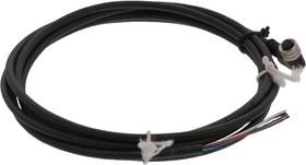 Фото 1/4 1200270090, Right Angle Female 3 way M8 to Unterminated Sensor Actuator Cable, 2m