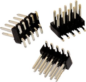 Фото 1/2 62101421021, WR-PHD Series Straight PCB Header, 14 Contact(s), 1.27mm Pitch, 2 Row(s)