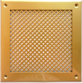 Вентиляционная решетка металлическая на саморезах 210x210 мм VRC00213S