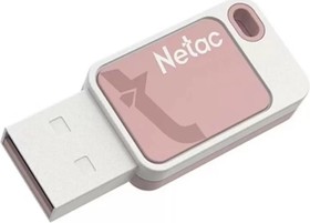 Флеш Диск Netac UA31 64Gb  NT03UA31N-064G-20PK , USB2.0, розовая