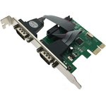 Espada PCI-E Controller, 2S port, WCH382, PCIe2SWCH model, OEM (41663)