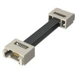 T1SD-05-28-GF-02.0-T3, Rectangular Cable Assemblies 1.00 mm Micro Mate Double ...