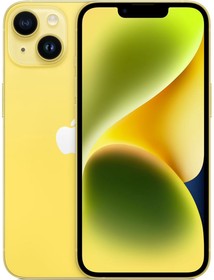 Фото 1/3 Смартфон Apple iPhone 14 256Gb Yellow (MR3G3CH/A)