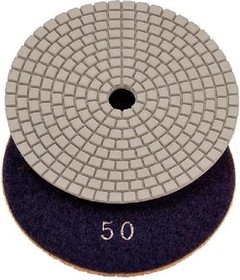 Круг шлифовальный алмазный гибкий черепашка 100 мм, p50, для универс. полировки T242879