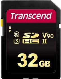 Фото 1/8 Карта памяти 32Gb SD Transcend (TS32GSDC700S)