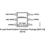 ADR3412ARJZ-R7, Voltage References 1.25V 0.60um CMOS 10ppm/C VoltageREF