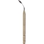Гарпунная лопатка 90гр. 2 гиба с деревянной ручкой 20 см 7MT0008