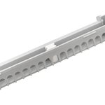 Держатель двойной для установки шин N/PE (без шин) EKF nv-bh-2