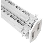 Держатель двойной для установки шин N/PE (без шин) EKF nv-bh-2