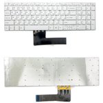 Клавиатура для ноутбука Sony Vaio Fit 15 FIT15 SVF15 белая без рамки без ...
