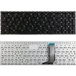 Keyboard for laptop Asus X556 black, no frame