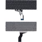 Клавиатура для ноутбука HP Pavilion 15-ab 15-ab000 15z-ab100 черная без рамки с ...