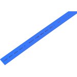 21-2005, Трубка термоусаживаемая ТУТ нг 12,0/6,0мм, синяя, упаковка 50 шт. по 1м