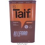 TAIF Масло моторное ALLEGRO 5W-20, 1L API SP, ILSAC GF-6