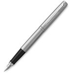 Ручка перьевая PARKER "Jotter Stainless Steel CT", корпус серебристый ...