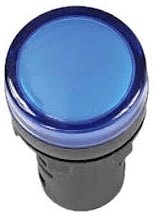 Photo 1/7 BLS10-ADDS-230-K07, Lamp AD22DSLED Matrix d22mm Blue 230V IEC