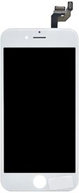 Фото 1/2 Дисплей (экран) Premium в сборе с тачскрином для iPhone 6 белый с рамкой