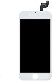 Фото 1/2 Дисплей (экран) Premium в сборе с тачскрином для iPhone 6S белый с рамкой