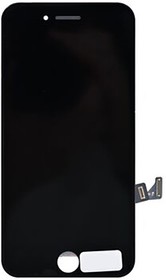 Фото 1/2 Дисплей (экран) Premium в сборе с тачскрином для iPhone 7 черный с рамкой