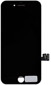 Фото 1/2 Дисплей (экран) Premium в сборе с тачскрином для iPhone 8, iPhone SE 2020 черный с рамкой