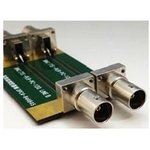 BNC(75)-BLR-PC-12G, RF Connectors / Coaxial Connectors RECPT 75OHM 12GHZ RA THT