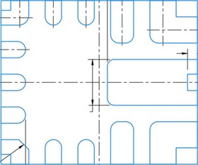 TPS543620RPYR, Switching Voltage Regulators 4-V to 18-V input, advanced current mode, 6-A synchronous SWIFT™ step-down converter 14-VQFN-HR