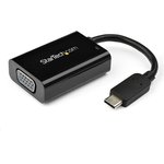 CDP2VGAUCP, USB C to VGA Adapter, USB 3.1, 1 Supported Display(s) - 4K @ 60Hz