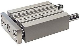 Фото 1/2 MGPM20-25Z, Pneumatic Guided Cylinder - 20mm Bore, 25mm Stroke, MGP Series, Double Acting