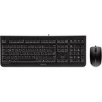 JD-0800DE-2, DC 2000 Wired Keyboard and Mouse Set, QWERTZ, Black