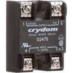 D2475P-10, Solid-State Relay - Control Voltage 3-32 VDC - Max Input Current 12 ...