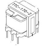 TTC-170-2, Telecom Transformer 1:0.5 47Ohm Prim. DCR 31.5Ohm/31.5Ohm Sec ...