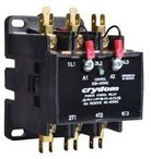 3RHP6040E, Electromechanical Relay 26VAC 40A 3PST-NO (97.41x63.63x107.16)mm Flange Control Relay