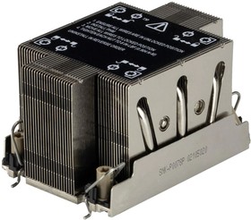 Фото 1/3 Пассивный кулер SuperMicro SNK-P0078P 2U Passive CPU Heat Sink for LGA 4189 X12 113x78 mm, (420964) {24}
