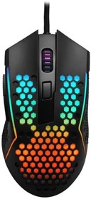 Фото 1/6 REDRAGON REAPING ELITE чёрная Игровая мышь (USB, Pixart P3389, Huano, 6 кн., 16000 Dpi, RGB подсветка)