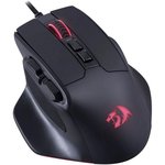 REDRAGON BULLSEYE чёрная Игровая мышь (USB, Pixart P3327, Huano, 8 кн. ...