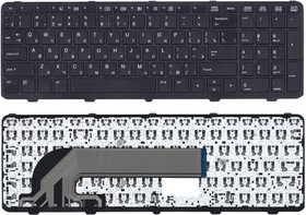 Клавиатура для ноутбука HP Probook 450 G0 450 G1 455 G1 черная с черной рамкой без подсветки, ОЕМ | купить в розницу и оптом