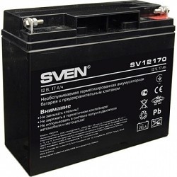 Фото 1/8 Sven SV12170 (12V 17Ah) батарея аккумуляторная