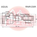 RNIR-DSR, ШРУС внутренний правый 33x40.6x26