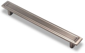 Ручка-скоба, 192 мм, Д230 Ш30 В35, атласное серебро EL-7100-192 Oi