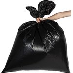 Мешки для мусора ПВД 360л 40мкм 5шт/рул черные 120х160см Практичные