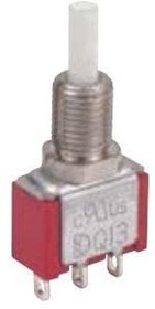 7MSLP1B60M1QES, Pushbutton Switches Pushbutton Switch 3A/120VAC /28VDC 1A/250VAC,SPDT