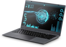 Ноутбук Azerty AZ-1516-1024 (15.6" IPS Intel i3-1005G1, 16 Gb, SSD 1Tb M.2) темно серый | купить в розницу и оптом