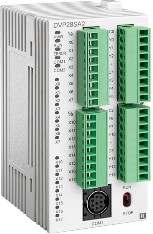 Программируемый логический контроллер DVP28SA211T, 16DI, 12TO(NPN), 24VDC, 16K шагов, RS232, RS485