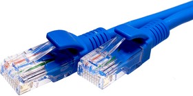 Патч-корд Suprlan 10-0148 UTP RJ-45 вил.-вилка RJ-45 кат.5E 2м синий LSZH 24AWG